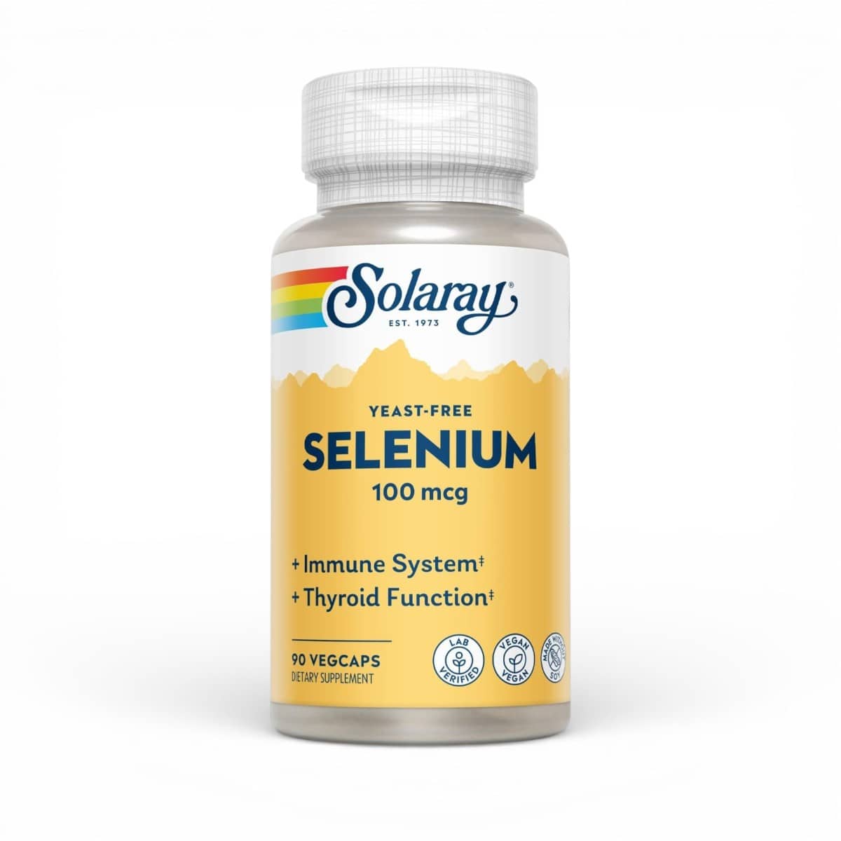 Solaray, Selenium, 100 mcg, 90 VegCaps 1
