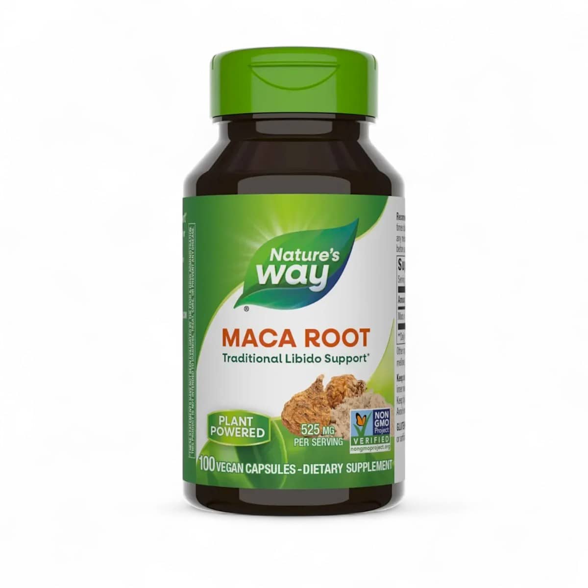 Nature's Way, Maca Root, 525 mg, 100 Vegan Capsules By Nature's Way 1