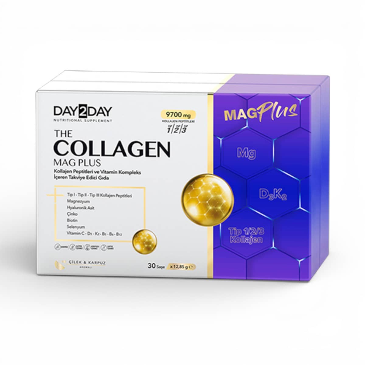 Day2Day, Collagen Mag Plus, 30 Sashe 1