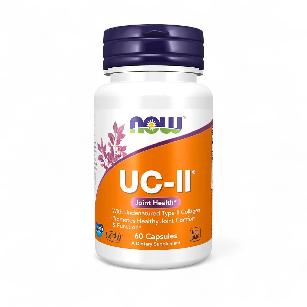 NOW Foods, UC-II® Joint Health with Undenatured Type II Collagen, 60 Capsules 1