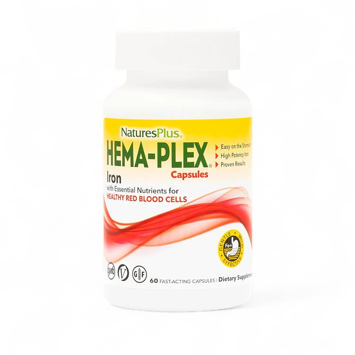 NaturesPlus, Hema-Plex, 60 Fast-Acting Capsules 1
