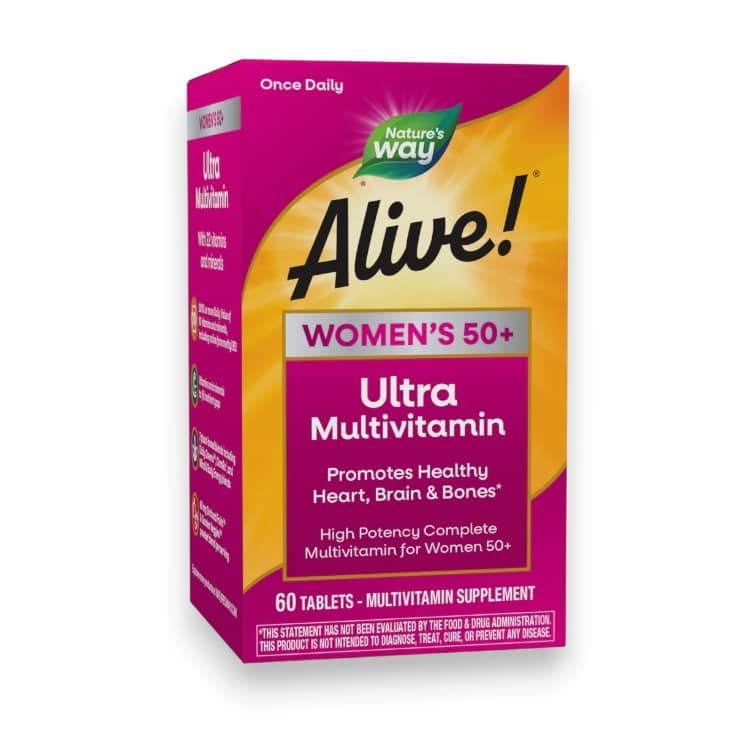 Nature's Way, Alive! Women's 50+ Ultra Multivitamin, 60 Tablets 1