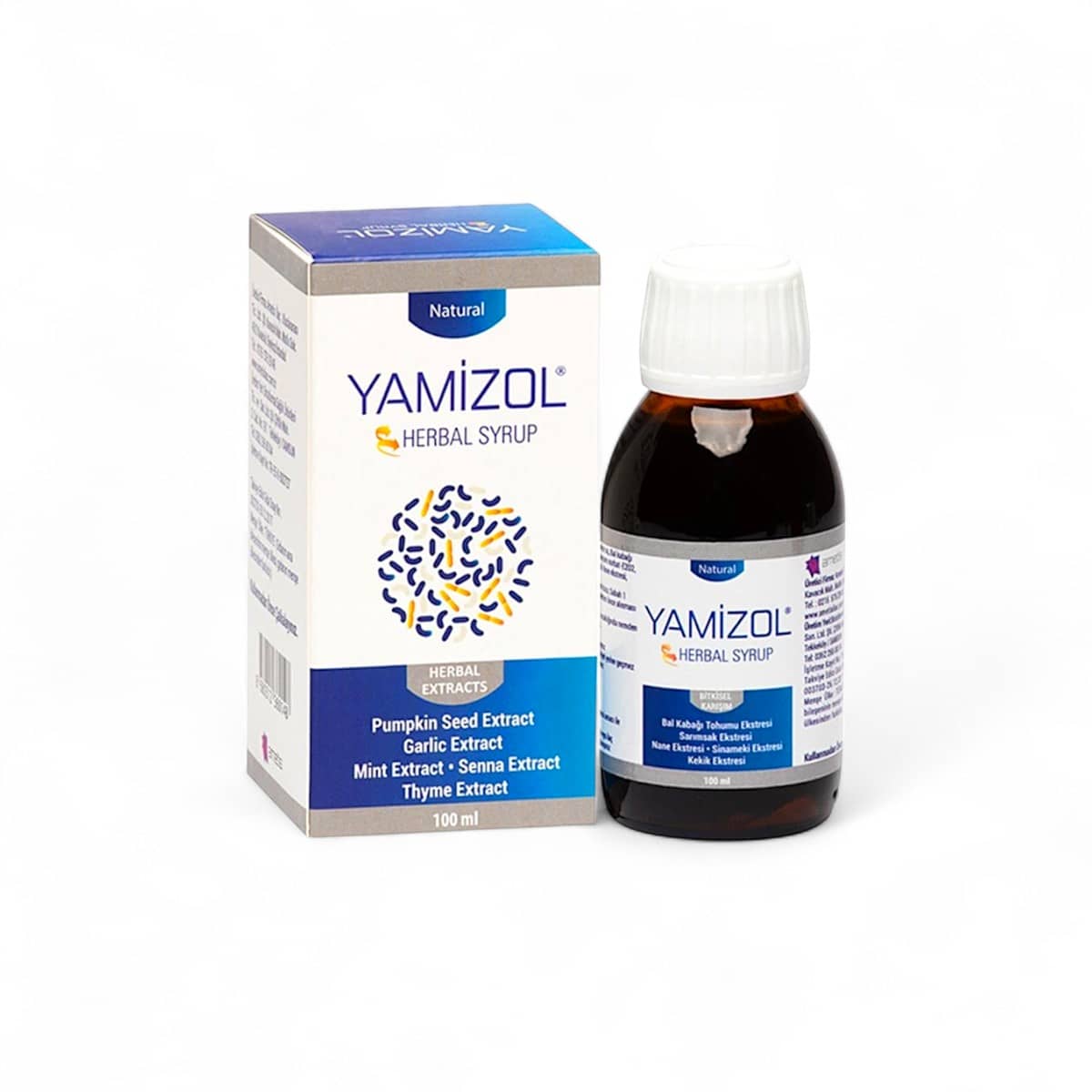Natural, Yamizol Herbal Syrup, 100 ml 1