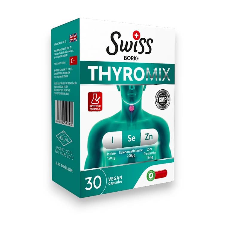 BORK, Swiss Thyromix, 30 VegCaps 1