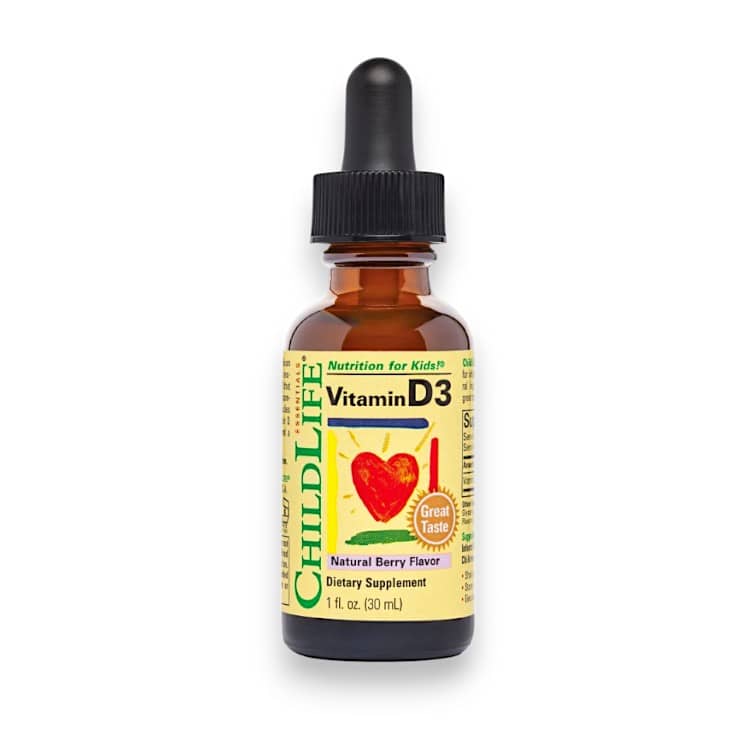 ChildLife Essentials, Vitamin D3, Natural Berry, 1 fl oz (30 ml) 1