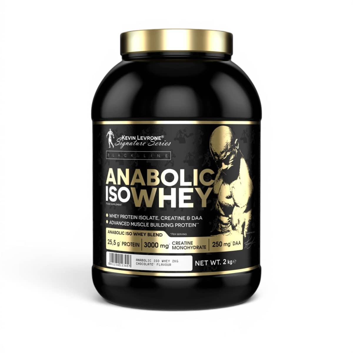 KEVIN LEVRONE, ANABOLIC ISO WHEY, 2 kg Chocolate 1