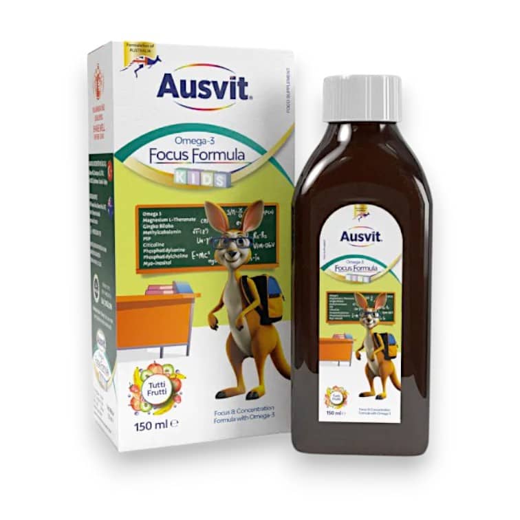 Ausvit, Omega-3 Focus formula, 150 ml 1