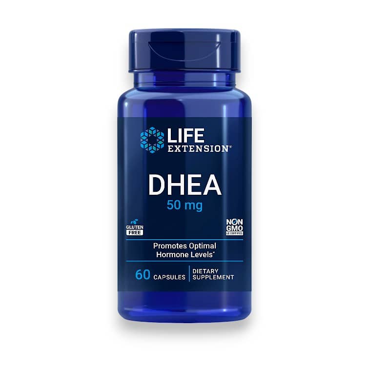 Life Extension, DHEA, 50 mg, 60 Capsules 1