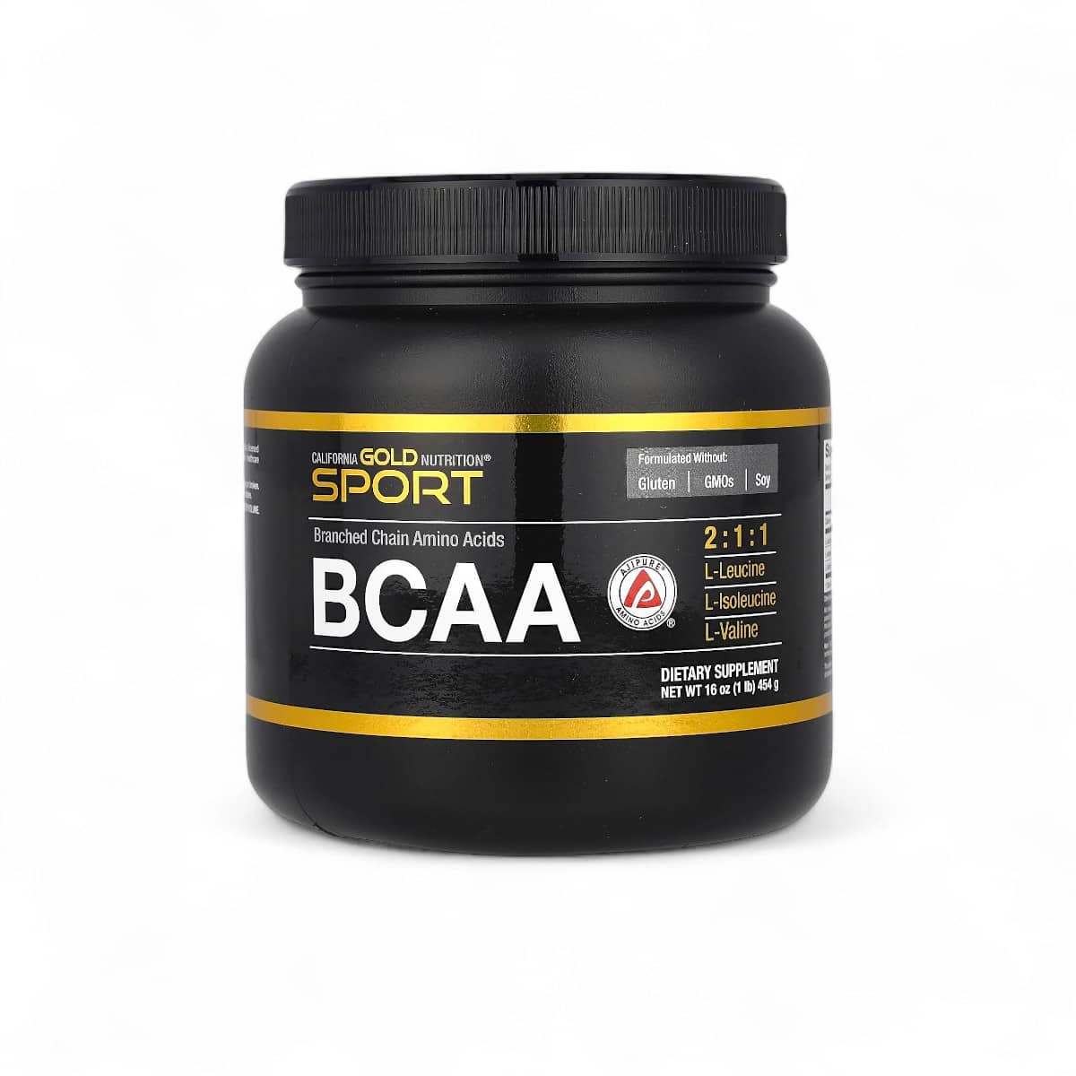 California Gold Nutrition, Sport, BCAA Powder, AjiPure®, Branched Chain Amino Acids with L-Leucine, L-Isoleucine and L-Valine, 1 lb (454 g) 1