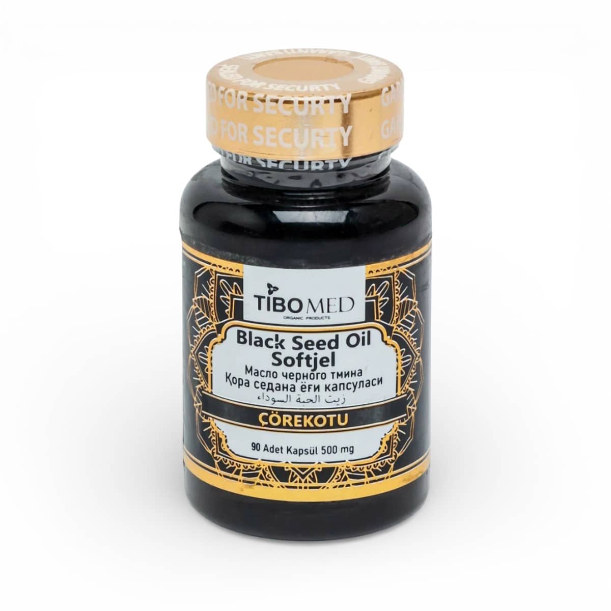 TiboMed, Black Seed Oil, 90 Kapsul 1