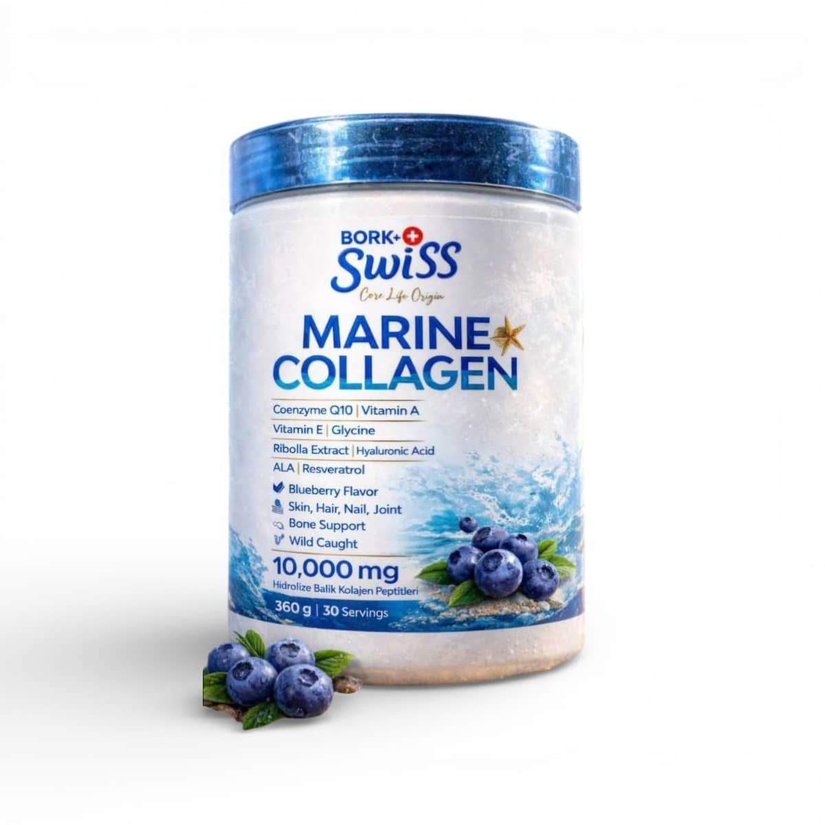 BORK, Swiss Marine Collagen, 360 gr 1