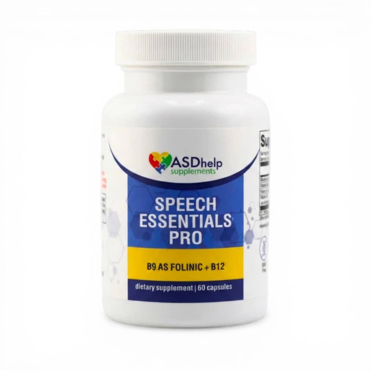 ASD Help Supplements, Speech Essentials pro, 60 Capsules 1