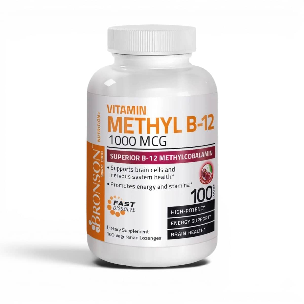 Bronson, Methyl, B-12, 1000 mcg, 100 Lozenges 1