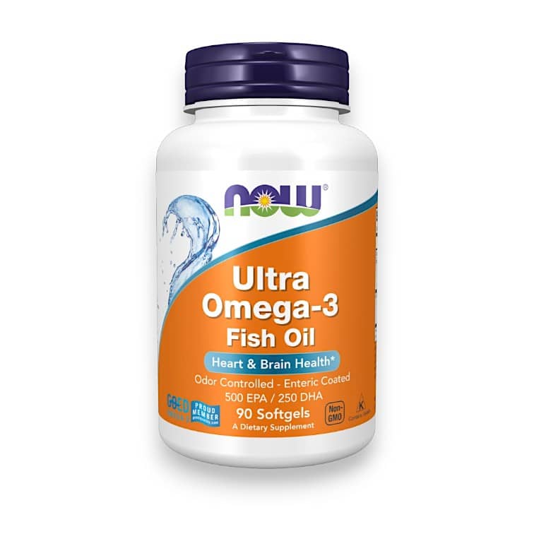 NOW Foods, Ultra Omega-3 Fish Oil, 90 Softgels 1