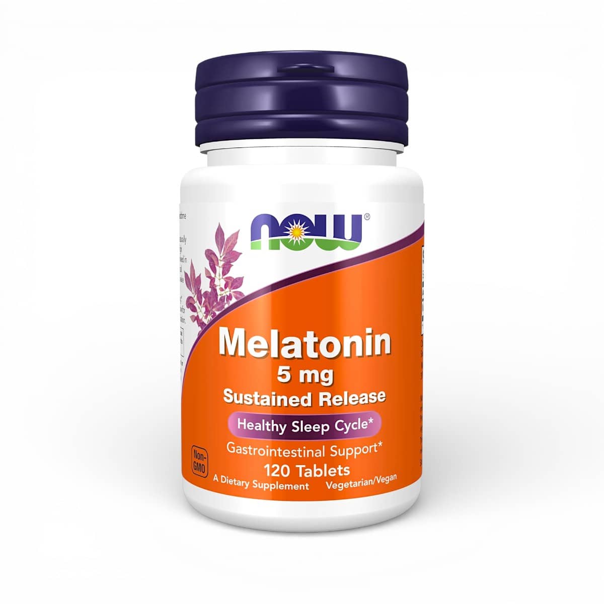 NOW Foods, Melatonin, 5 mg, 120 Tablets 1