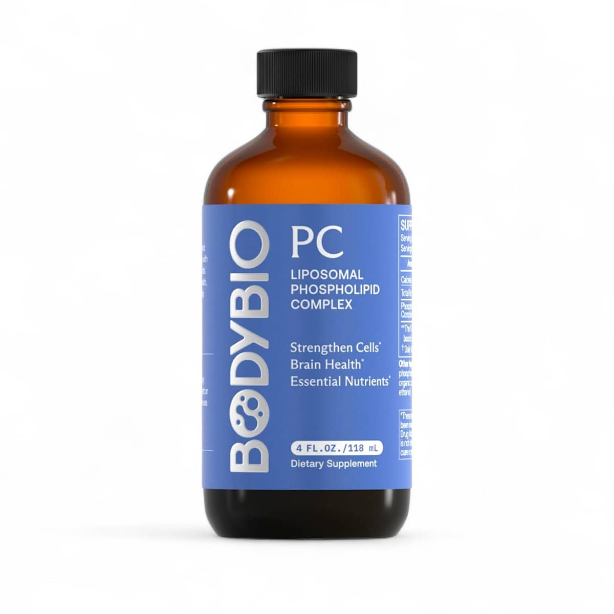 BodyBio, PC, Liposomal Phospholipid Complex, 4 fl oz (118 ml) 1