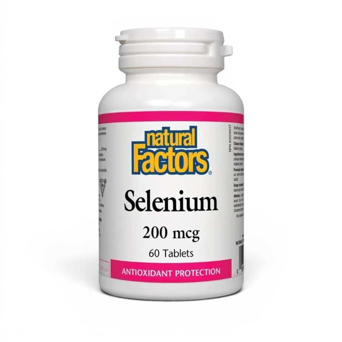 Natural Factors, Selenium 200 mg, 60 Tablets 1