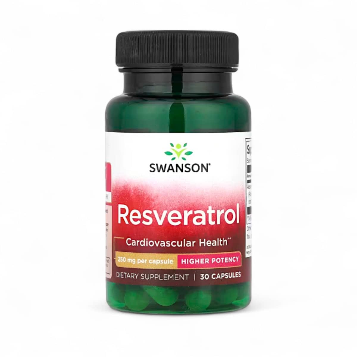 Swanson, Resveratrol, 250 mg, 30 Capsules 1