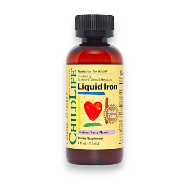 ChildLife Essentials, Liquid Iron, Natural Berry, 4 fl oz (118 ml) 1