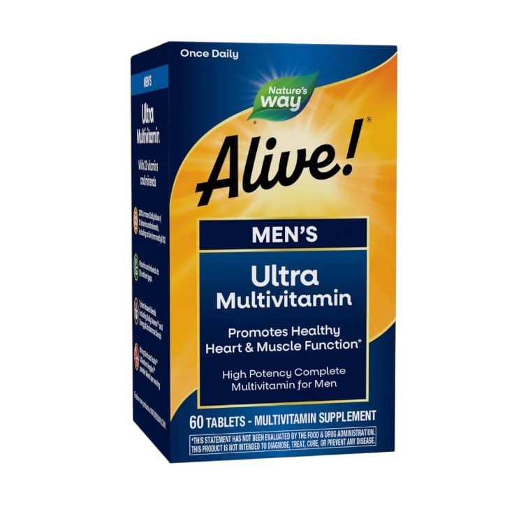 Nature's Way, Alive! Men's Ultra Multivitamin, 60 Tablets 1