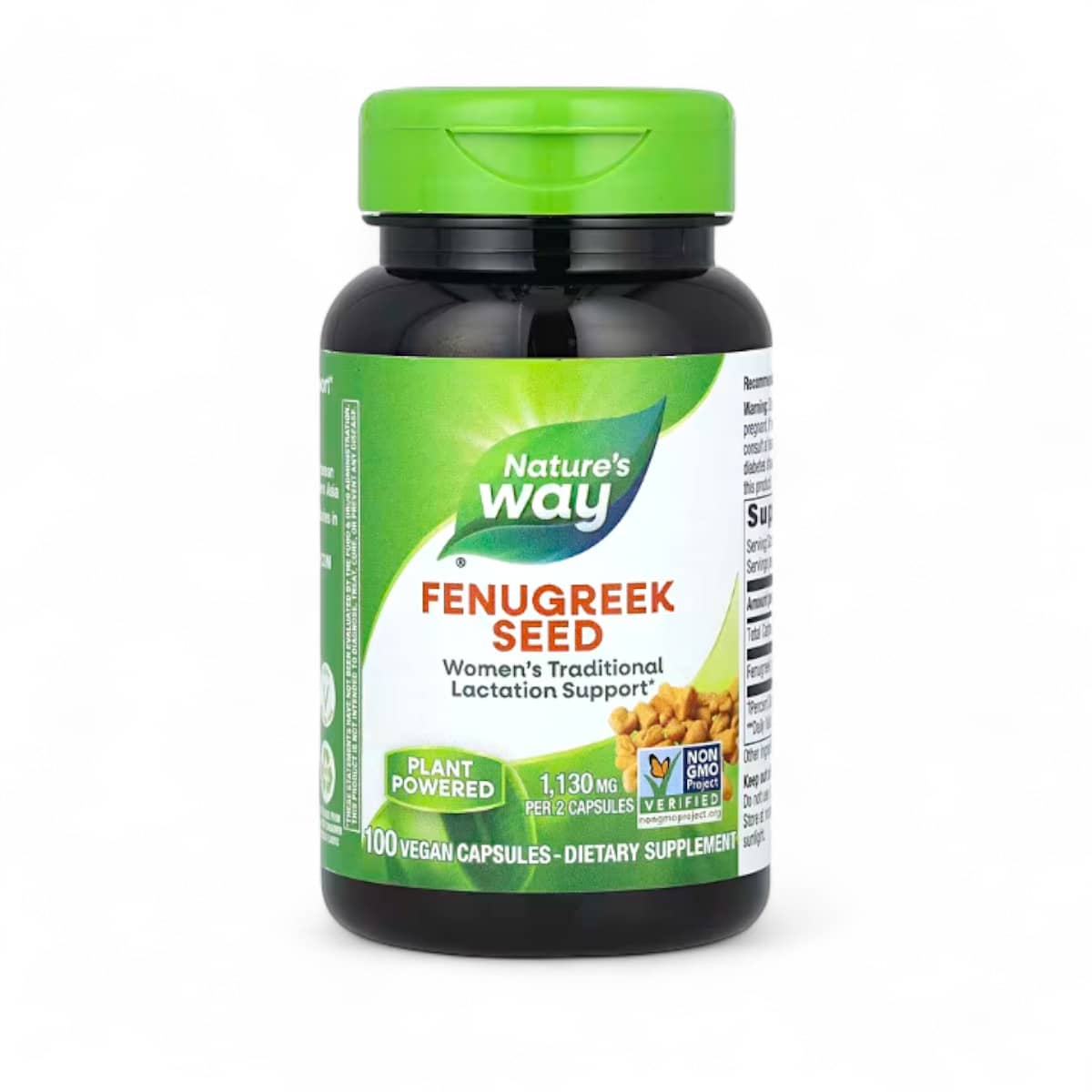 Nature's Way, Fenugreek Seed, 100 Vegan Capsules (565 mg per Capsule) 1