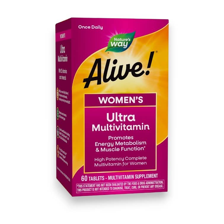 Nature's Way, Alive!, Women's Ultra Multivitamin, 60 Tablets 1