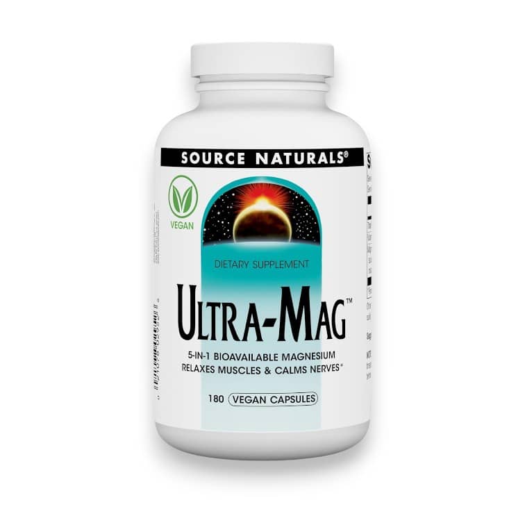Source Naturals, Ultra-Mag™, 180 Vegan Capsules 1