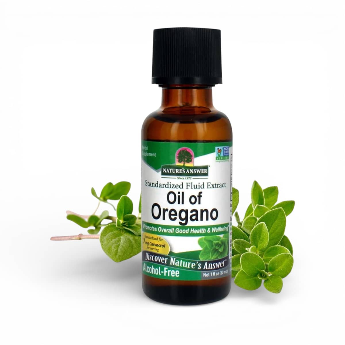Nature's Answer, Oil of Oregano, Alcohol-Free, 1 fl oz (30 ml) By Nature's Answer 1