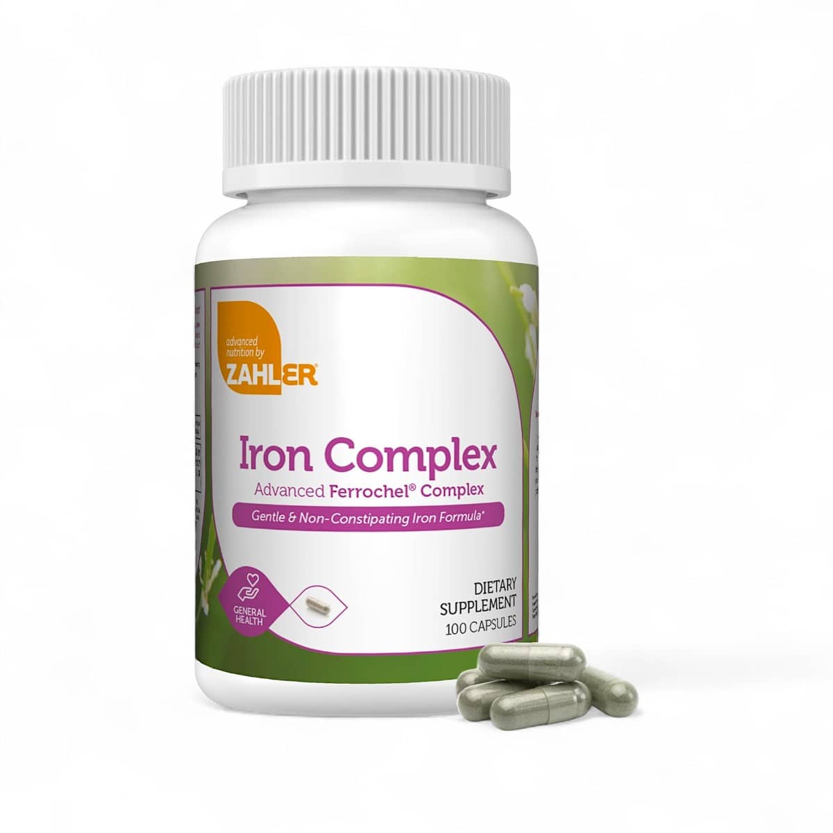 Zahler, Iron Complex, 100 Capsules 1