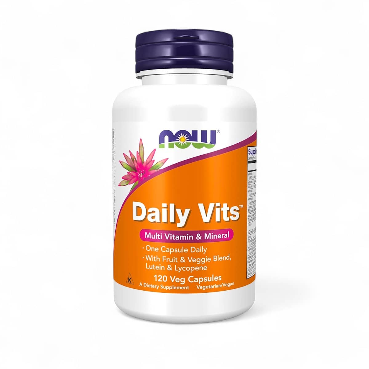 NOW Foods, Daily Vits, Multi Vitamin & Mineral, 120 Veg Capsules 1