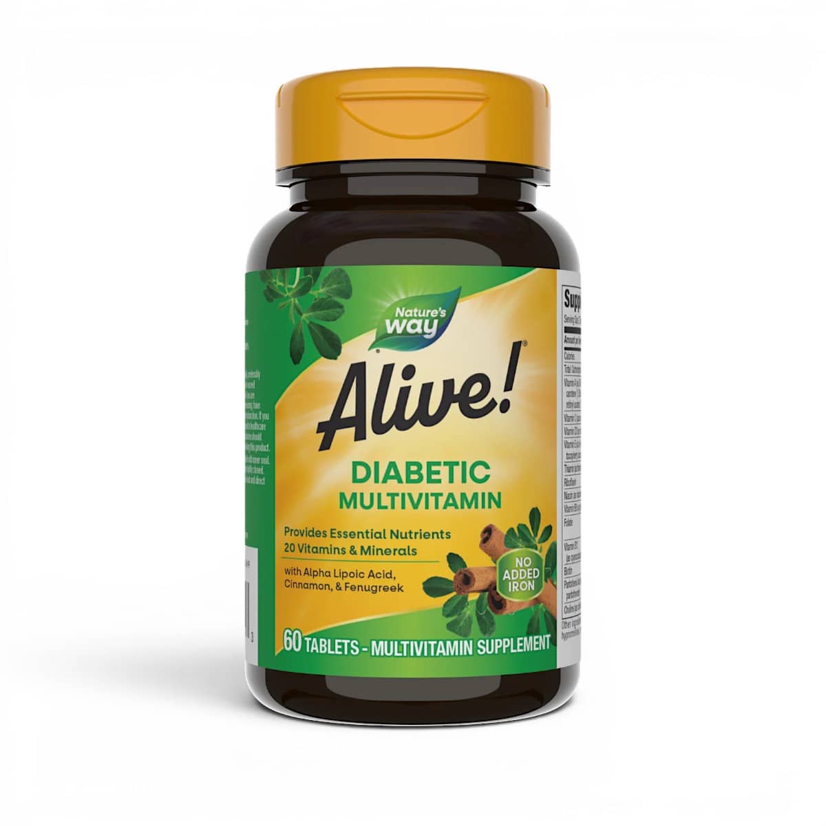 Nature's Way, Alive! Diabetic Multivitamin, 60 Tablets 1