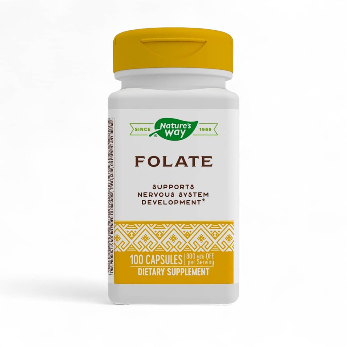 Nature's Way, Folate, 800 mcg DFE, 100 Capsules By Nature's Way 1