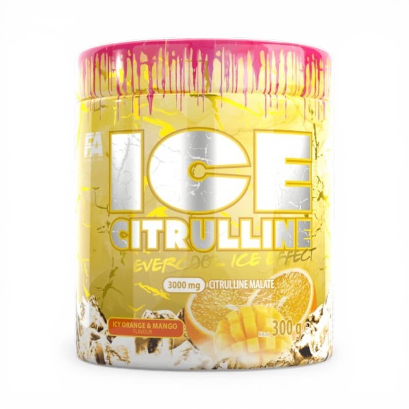 FA Nutrition, ICE Citrulline 300 g Icy orange & mango
