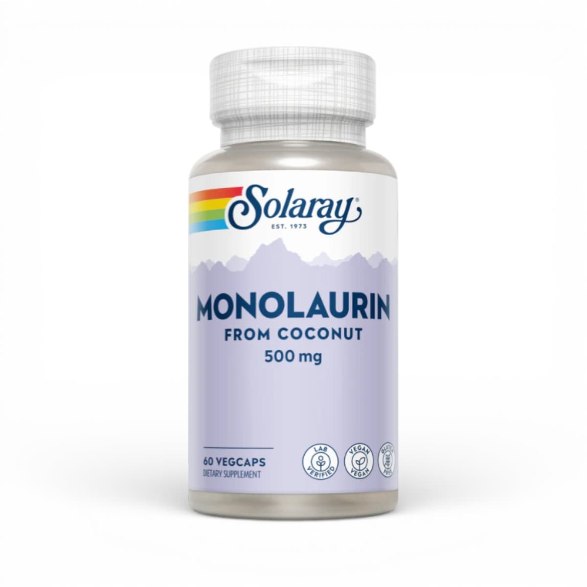 Solaray, Monolaurin, Immune System, 500 mg, 60 vegcaps