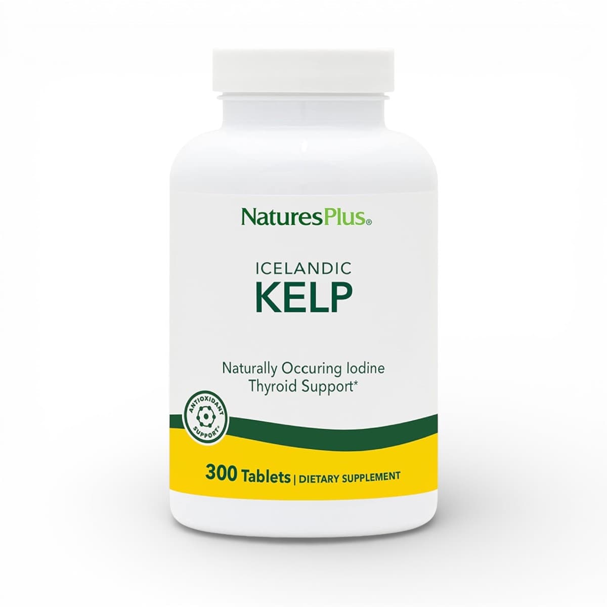 NaturesPlus, Icelandic Kelp, 300 Tablets (150 mg per Tablet)