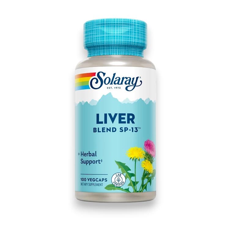 Solaray, Liver Blend SP-13, 100 VegCaps