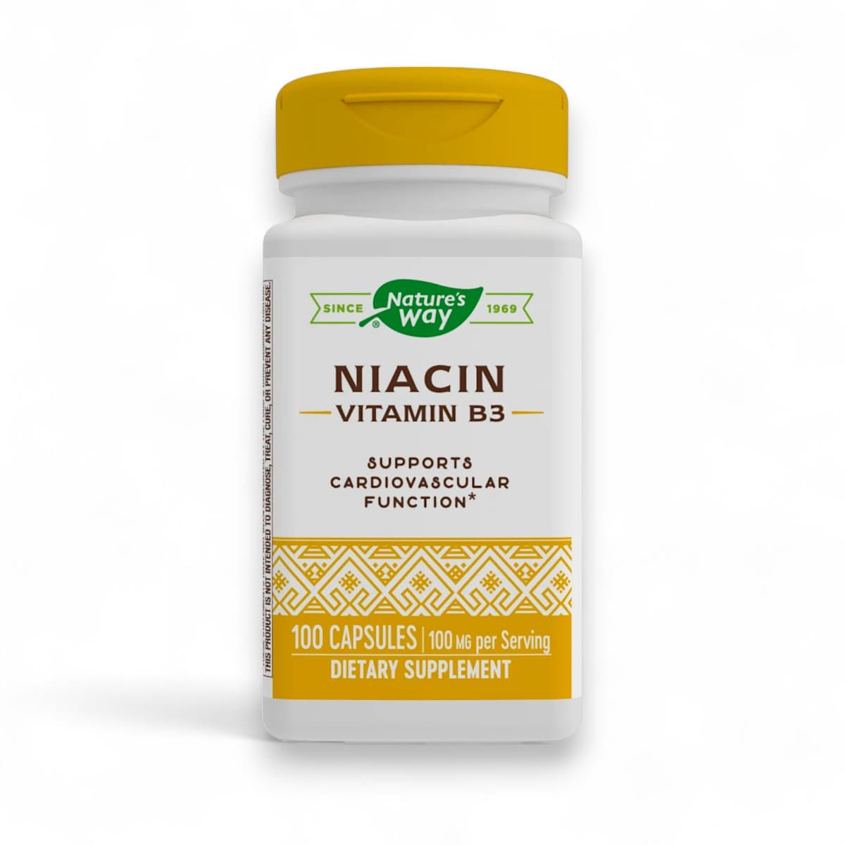 Nature's Way, Niacin, 100 mg, 100 Capsules