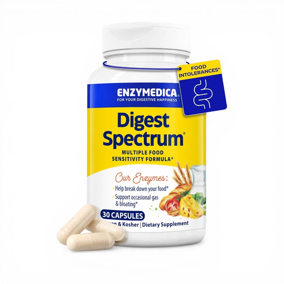 Enzymedica, Digest Spectrum®, 30 Capsules