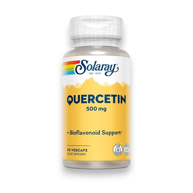 Solaray, Quercetin, 500 mg, 90 VegCaps