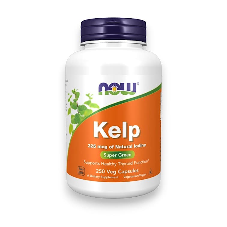 NOW Foods, Kelp, 325 mcg, 250 veg capsules