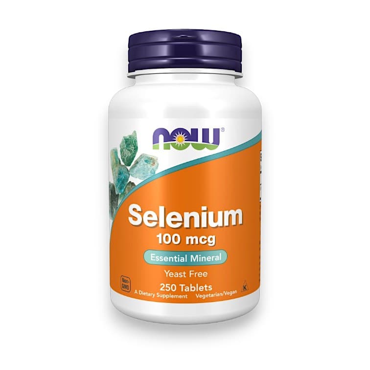 NOW Foods, Selenium, 100 mcg, 250 Tablets