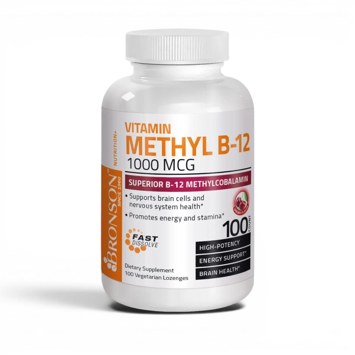 Bronson, Methyl, B-12, 1000 mcg, 100 Lozenges