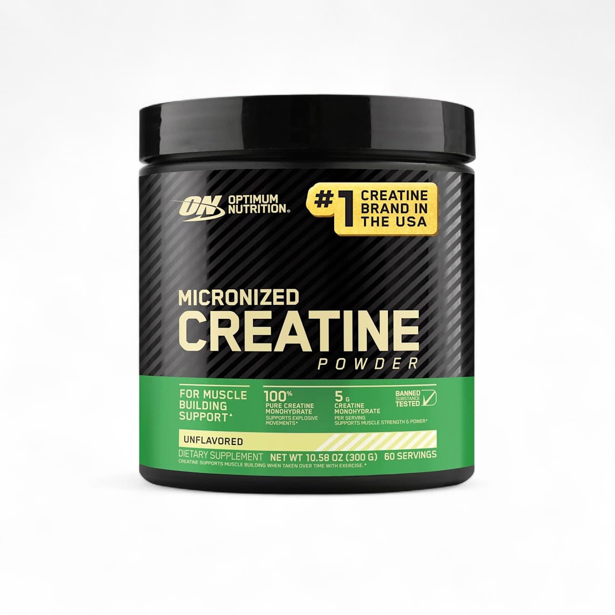 Optimum Nutrition, Micronized Creatine Powder, Unflavored, 10.58 oz (300 g)