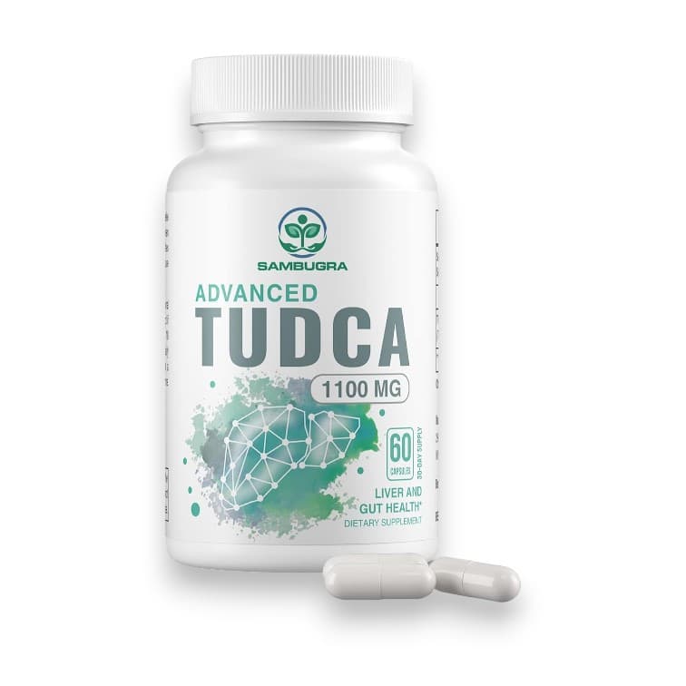 Sambugra, Advanced TUDCA, 1100 mg, 60 capsules