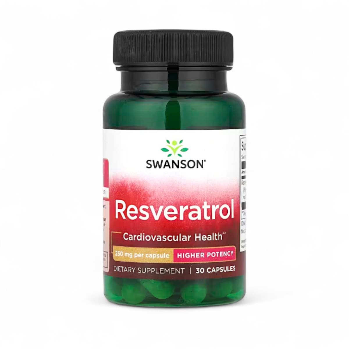 Swanson, Resveratrol, 250 mg, 30 Capsules