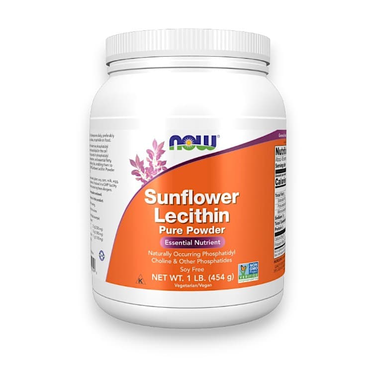 NOW Foods, Sunflower Lecithin, Pure Powder, 1 lb (454 g)