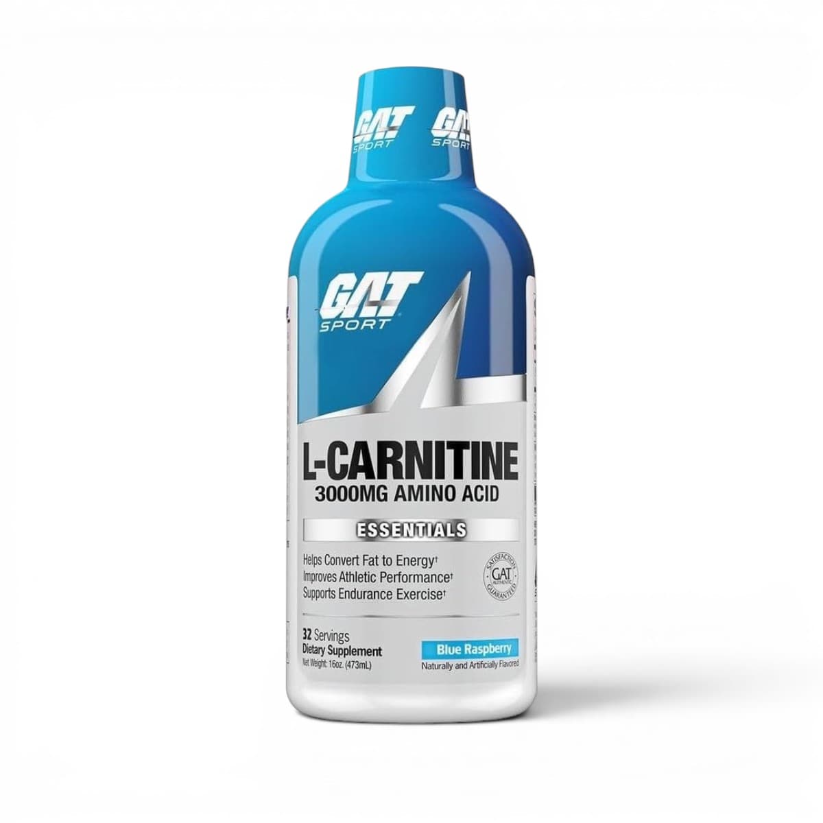 GAT, Sport, L-Carnitine, Blue raspberry 3,000 mg, 16 oz (473 ml)