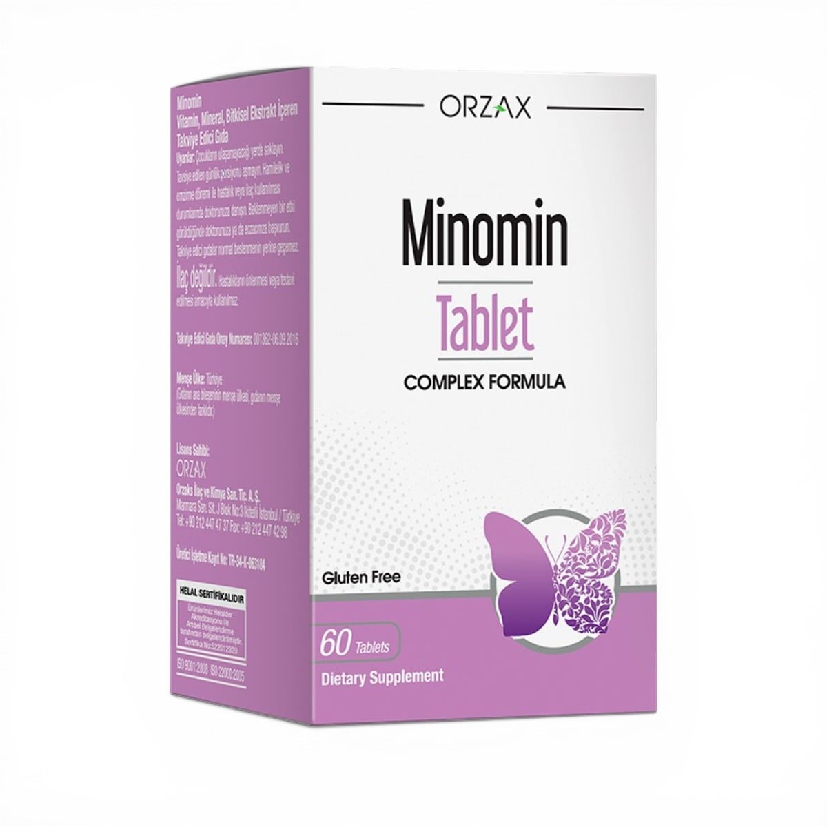 ORZAX, MINOMIN 60 TABS