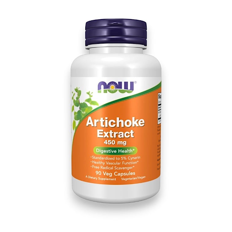 NOW Foods, Artichoke Extract, 450 mg, 90 Veg Capsules