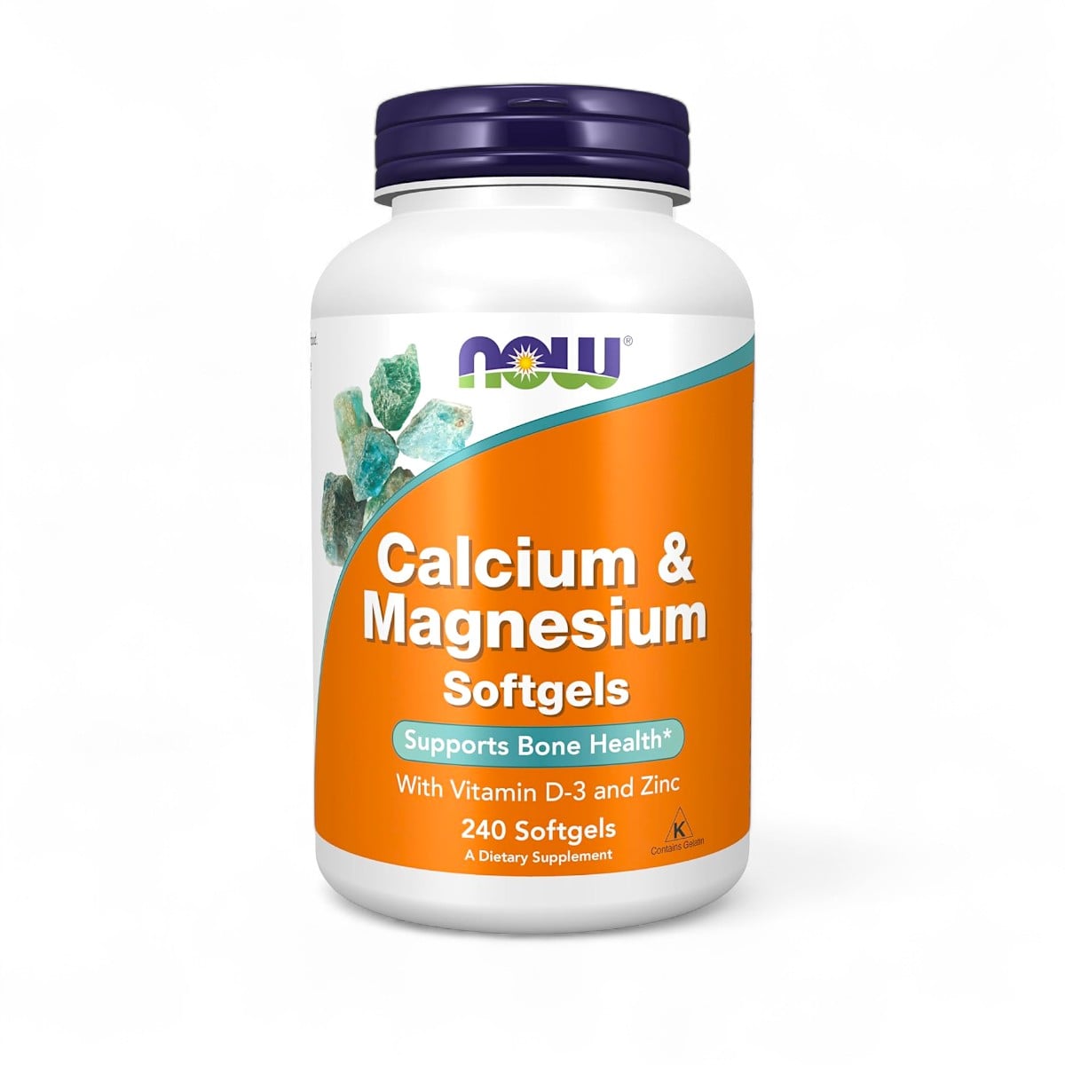 NOW Foods, Calcium & Magnesium, 240 Softgels